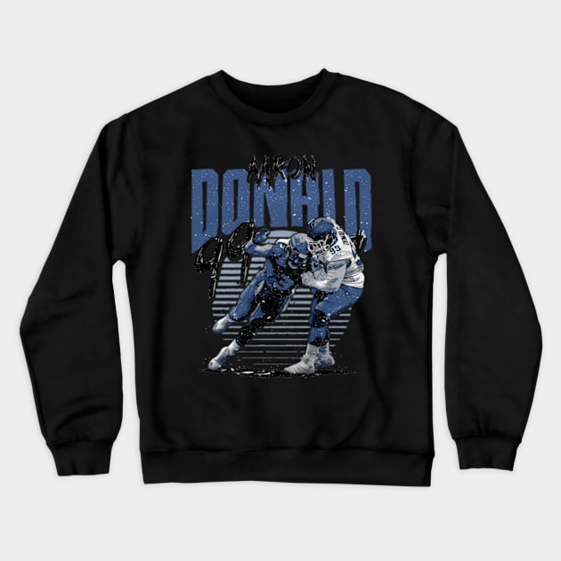 Aaron Donald Los Angeles R Rise Crewneck Sweatshirt by binchudala